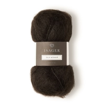 Isager Silk Mohair-34 brun